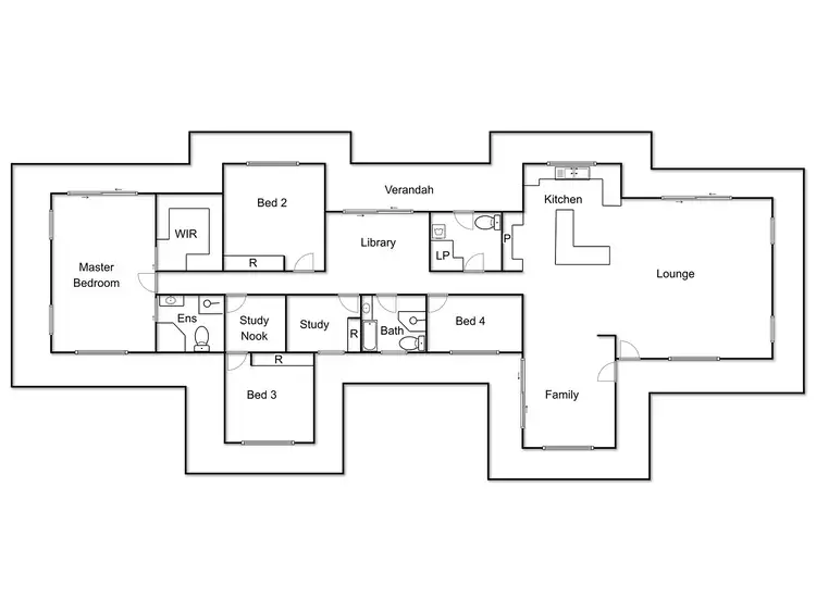 Floorplan of Homely house listing, 8 Brightside Road, Braidwood NSW 2622