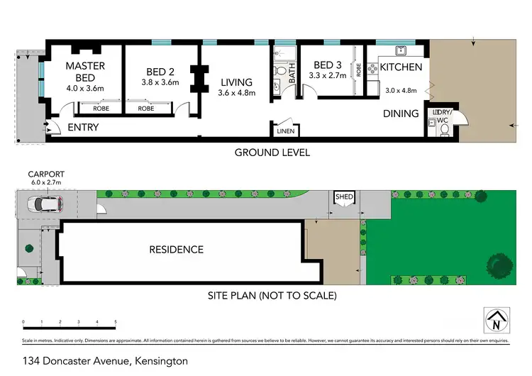 Floorplan of Homely house listing, 134 Doncaster Avenue, Kensington NSW 2033
