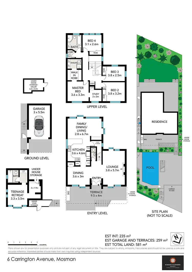 Floorplan of Homely house listing, 6 Carrington Avenue, Mosman NSW 2088