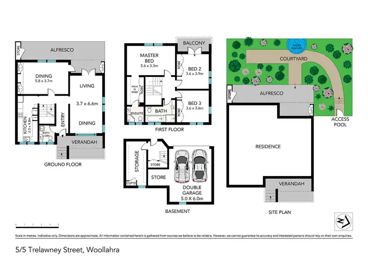 Floorplan of Homely house listing, 5/5 Trelawney Street, Woollahra NSW 2025