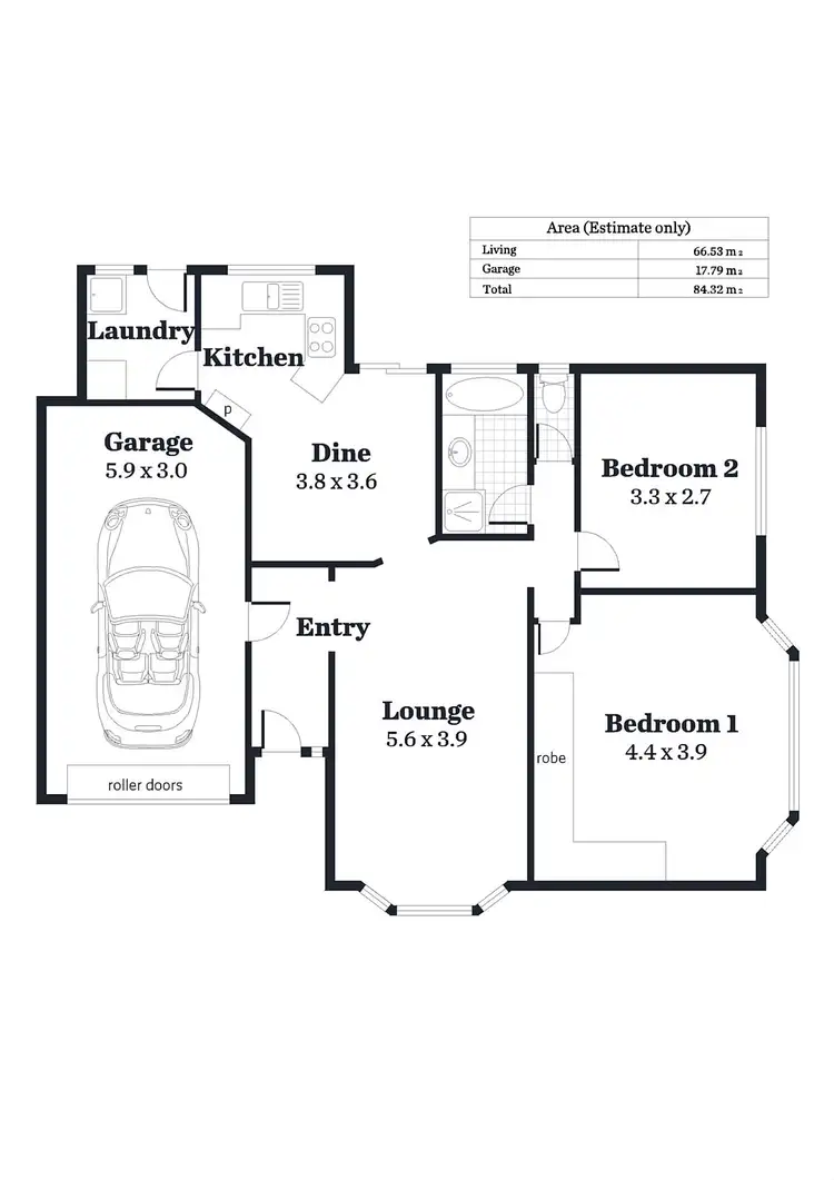 Floorplan of Homely unit listing, 10/28 Riddell Road, Holden Hill SA 5088