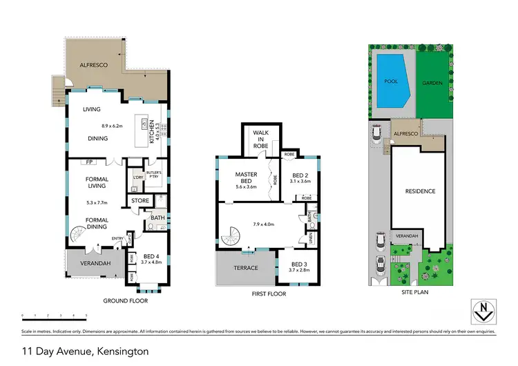 Floorplan of Homely house listing, 11 Day Avenue, Kensington NSW 2033