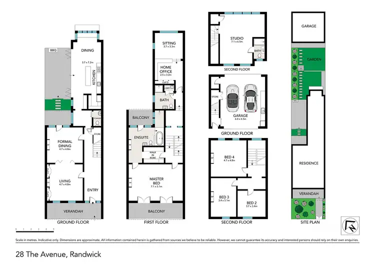 Floorplan of Homely terrace listing, 28 The Avenue, Randwick NSW 2031