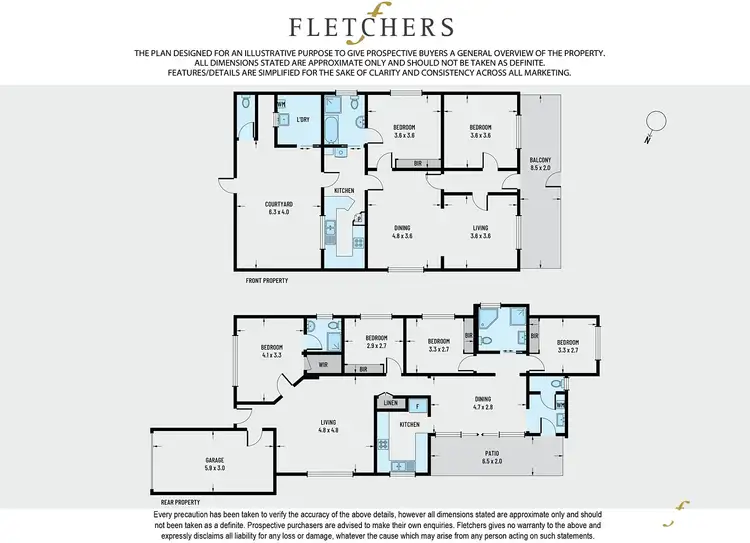 Floorplan of Homely house listing, 32 Fifth Avenue, Port Kembla NSW 2505