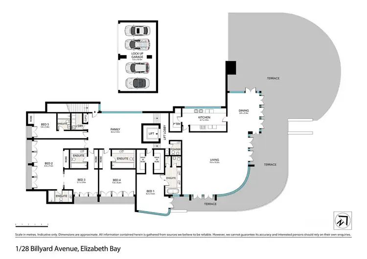 Floorplan of Homely apartment listing, 1/28 Billyard Avenue, Elizabeth Bay NSW 2011