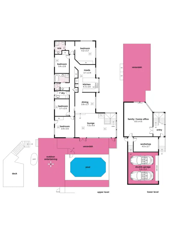Floorplan of Homely house listing, 9 Gum Grove, Belair SA 5052
