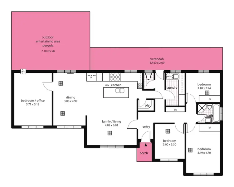Floorplan of Homely house listing, 16 Claire Street, Woodville West SA 5011