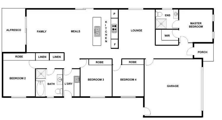 Floorplan of Homely house listing, 7 Henry Williams Street, Bonner ACT 2914