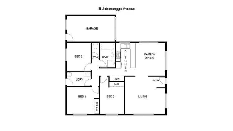 Floorplan of Homely house listing, 4/15 Jabanungga Avenue, Ngunnawal ACT 2913
