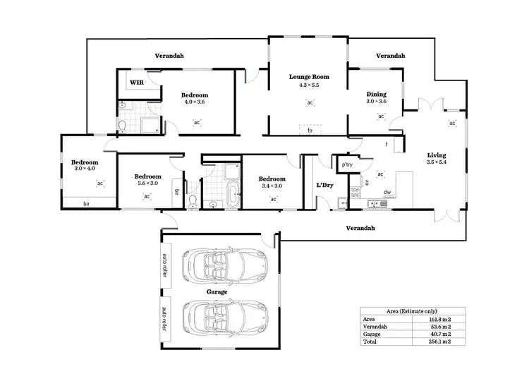 Floorplan of Homely house listing, 215 Coromandel Parade, Coromandel Valley SA 5051
