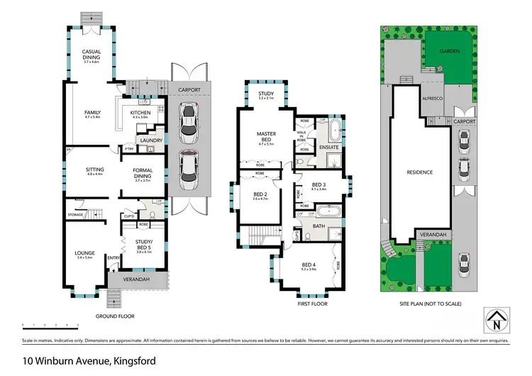 Floorplan of Homely house listing, 10 Winburn Avenue, Kingsford NSW 2032