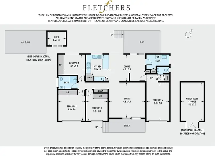 Floorplan of Homely house listing, 4 Martin Street, Dapto NSW 2530