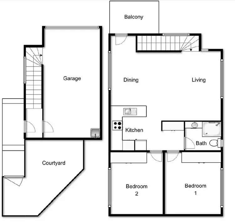Floorplan of Homely villa listing, 71 Alan Watt Crescent, Casey ACT 2913