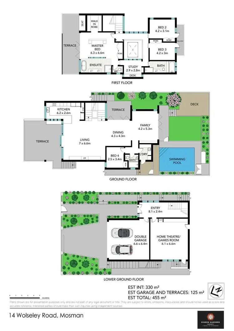 Floorplan of Homely house listing, 14 Wolseley Road, Mosman NSW 2088