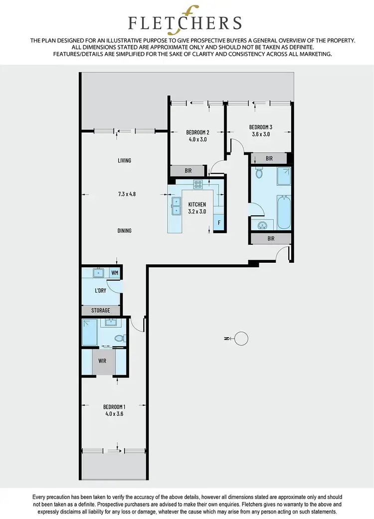 Floorplan of Homely apartment listing, 13/143-149 Corrimal Street, Wollongong NSW 2500