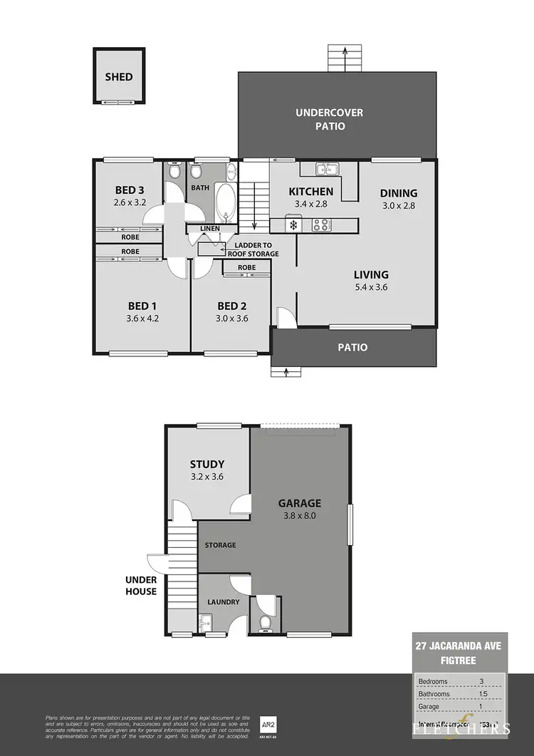 Floorplan of Homely house listing, 27 Jacaranda Avenue, Figtree NSW 2525