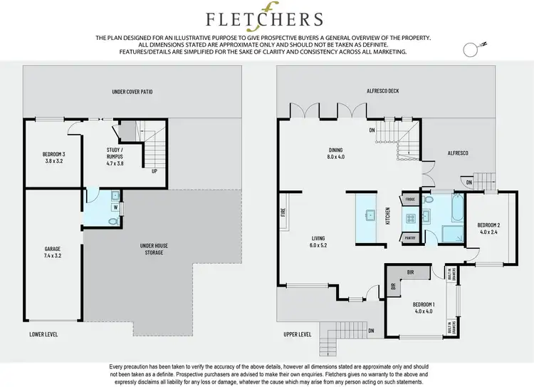 Floorplan of Homely house listing, 8 Toorak Avenue, Mangerton NSW 2500