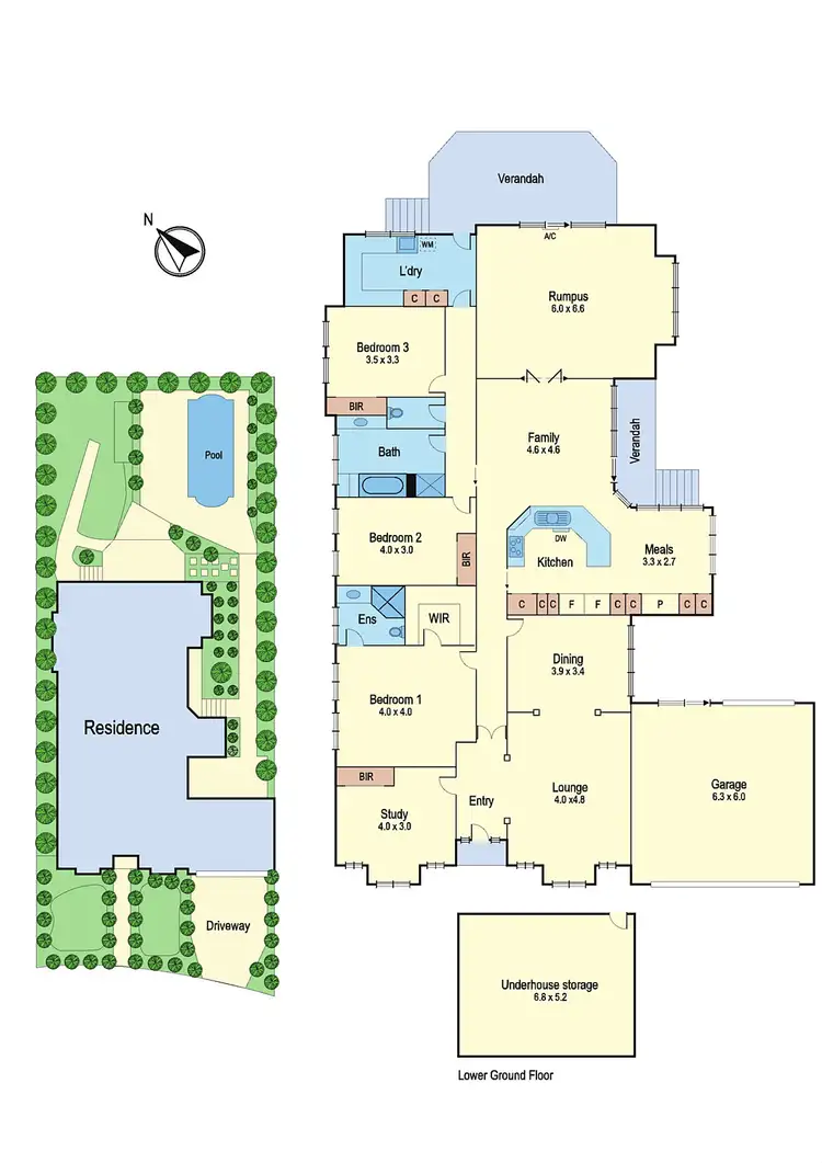 Floorplan of Homely house listing, 49 St Clems Street, Eltham North VIC 3095