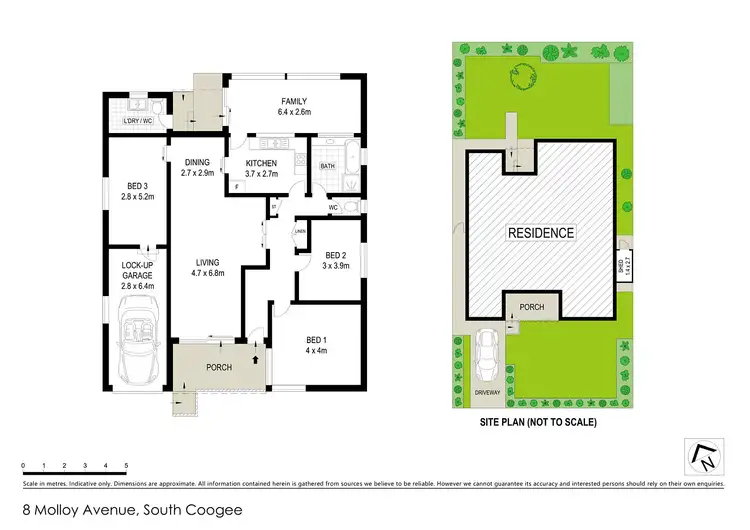 Floorplan of Homely house listing, 8 Molloy Avenue, South Coogee NSW 2034