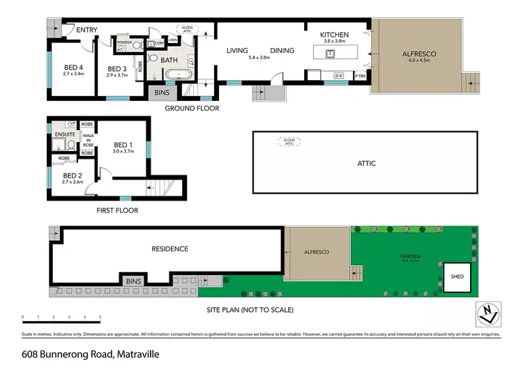 Floorplan of Homely house listing, 608 Bunnerong Road, Matraville NSW 2036