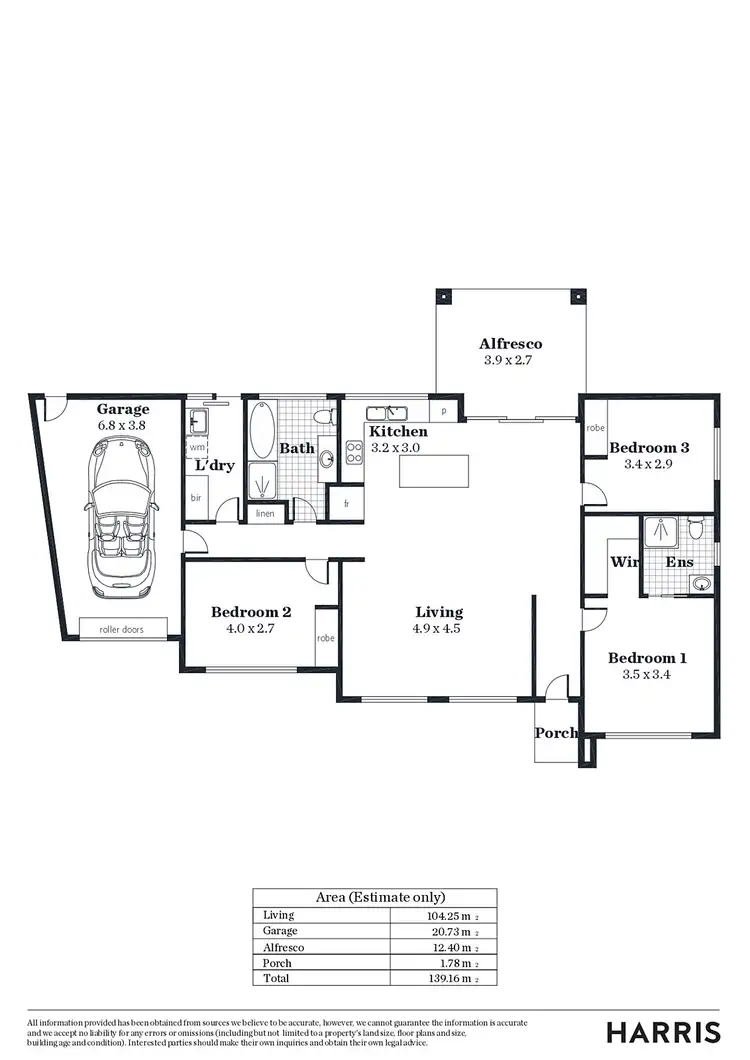 Floorplan of Homely house listing, 2A Macklin Street, Plympton Park SA 5038