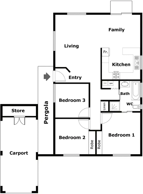 Floorplan of Homely house listing, 9 Jasper Close, Isabella Plains ACT 2905
