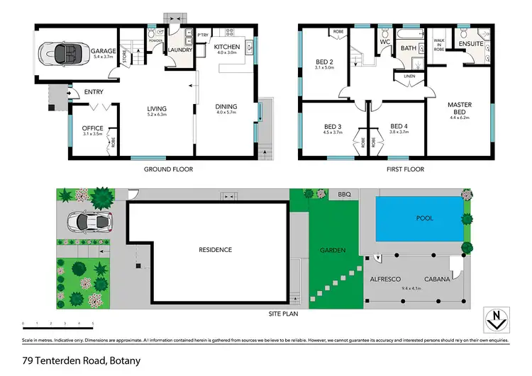 Floorplan of Homely house listing, 79 Tenterden Road, Botany NSW 2019
