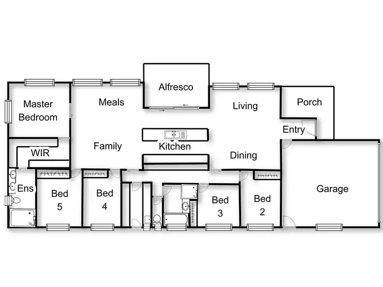 Floorplan of Homely house listing, 41 Spur Place, Royalla NSW 2620