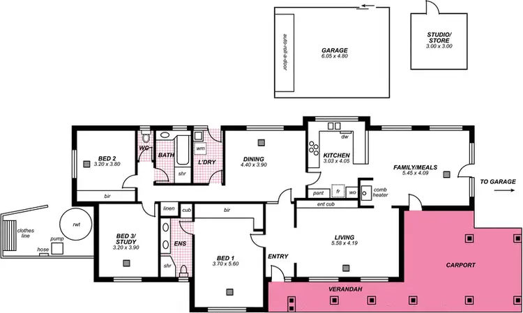 Floorplan of Homely house listing, 17 Devonshire Road, Aldgate SA 5154