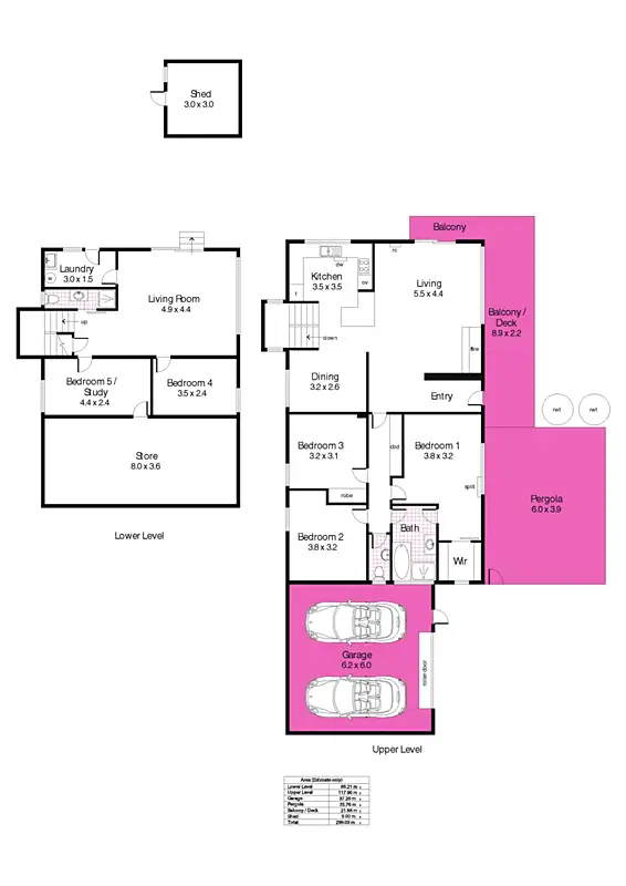 Floorplan of Homely house listing, 34 Leila Street, Bedford Park SA 5042