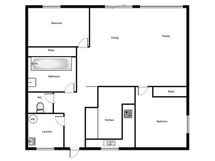 Floorplan of Homely townhouse listing, 13/17 Pinkerton Circuit, Kambah ACT 2902