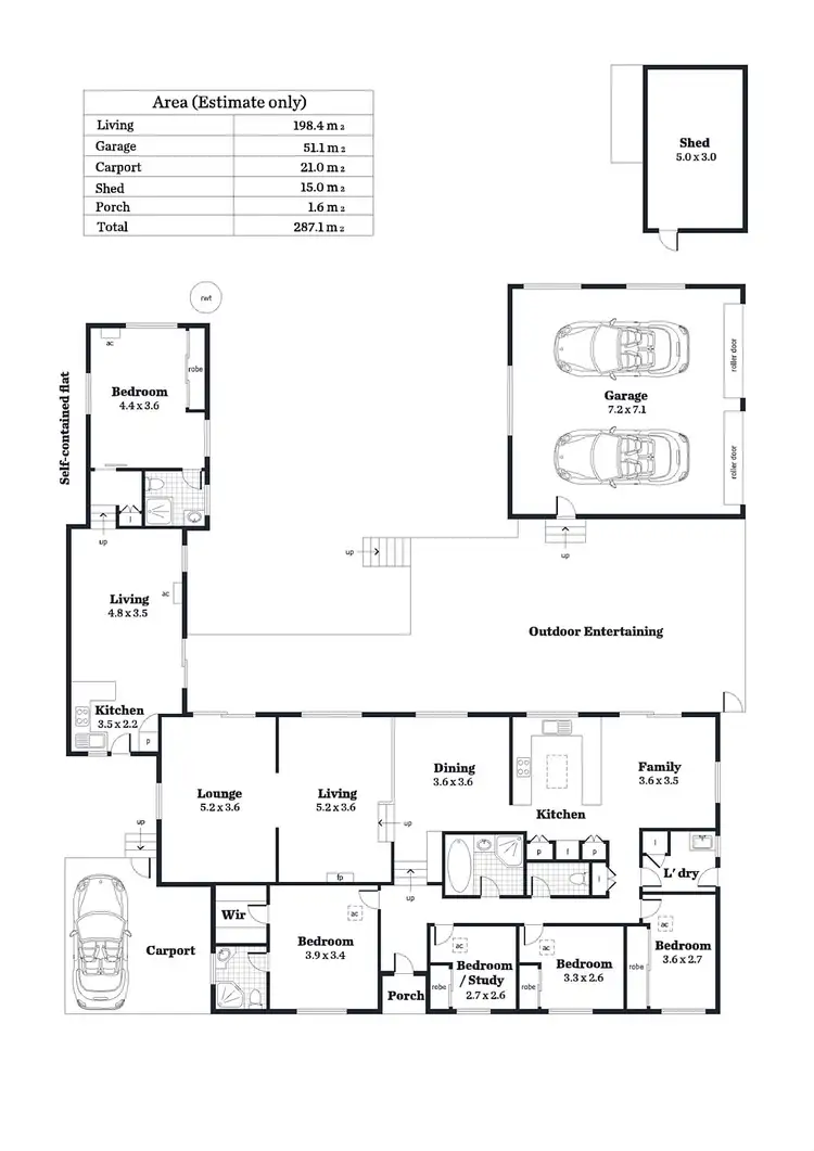 Floorplan of Homely house listing, 2 Tallarook Road, Hawthorndene SA 5051