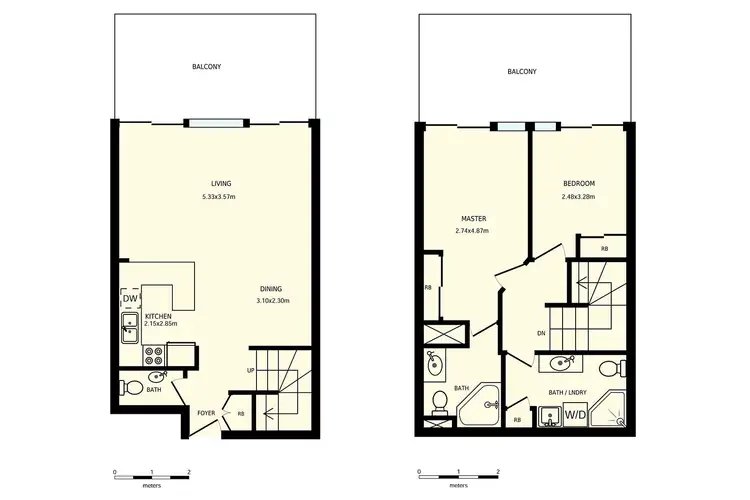 Floorplan of Homely unit listing, 802/222 City Walk, City ACT 2601
