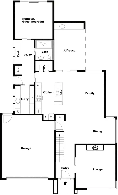 Floorplan of Homely house listing, 24 Ulysses Circuit, Wright ACT 2611