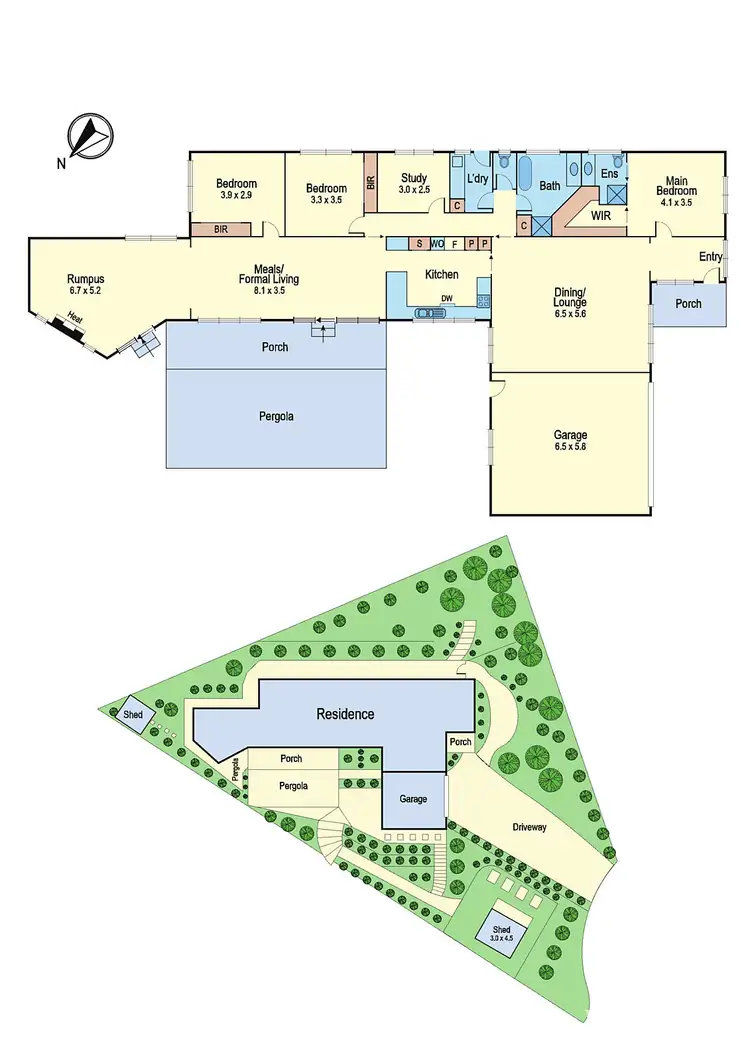 Floorplan of Homely house listing, 7 Fiona Court, Eltham VIC 3095