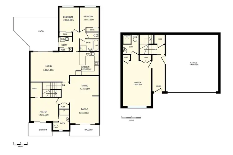 Floorplan of Homely townhouse listing, 11/1 Templestowe Avenue, Conder ACT 2906