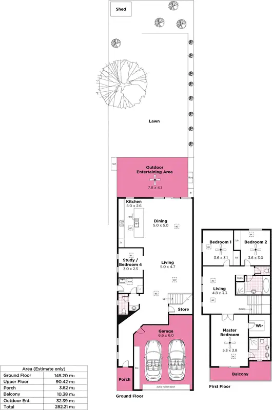 Floorplan of Homely house listing, 11A Neston Avenue, North Plympton SA 5037