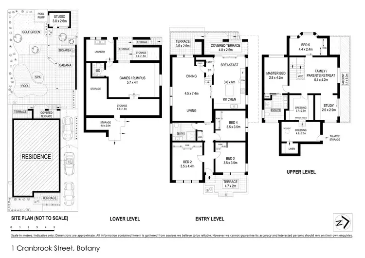 Floorplan of Homely house listing, 1 Cranbrook Street, Botany NSW 2019