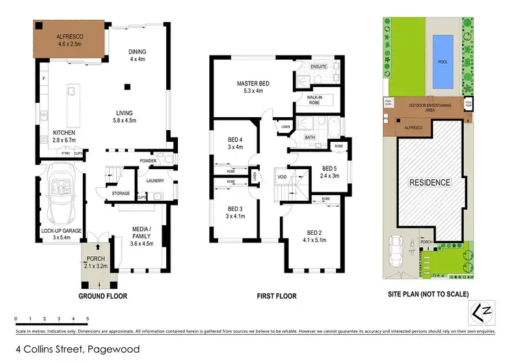 Floorplan of Homely house listing, 4 Collins Street, Pagewood NSW 2035