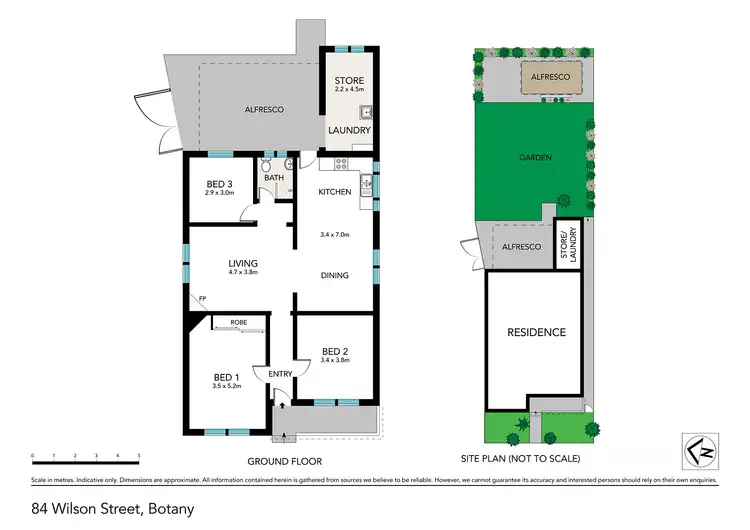 Floorplan of Homely house listing, 84 Wilson Street, Botany NSW 2019
