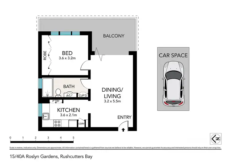 Floorplan of Homely apartment listing, 15/40A Roslyn Gardens, Rushcutters Bay NSW 2011