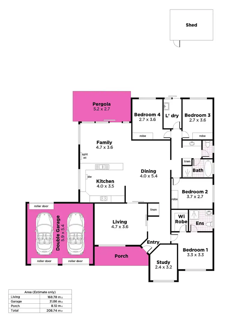 Floorplan of Homely house listing, 7 Cowan Avenue, Littlehampton SA 5250