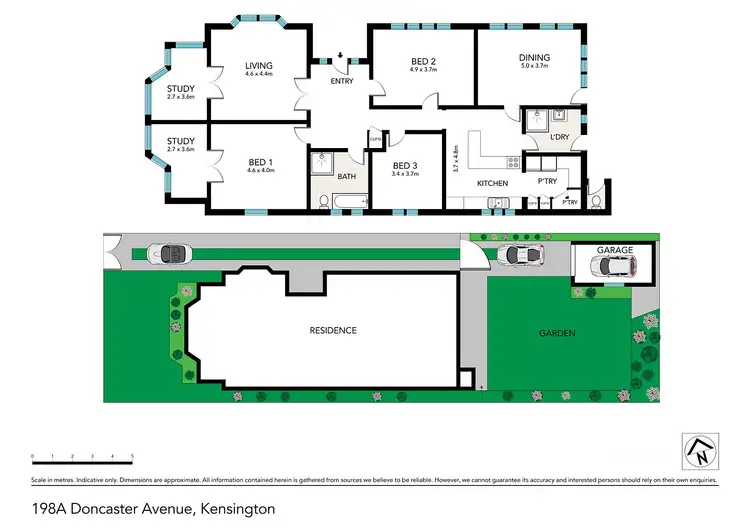 Floorplan of Homely house listing, 198A Doncaster Avenue, Kensington NSW 2033