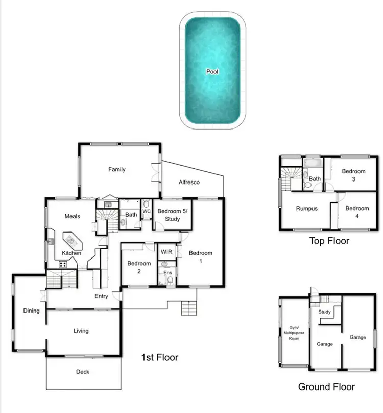 Floorplan of Homely house listing, 74 Vasey Crescent, Campbell ACT 2612