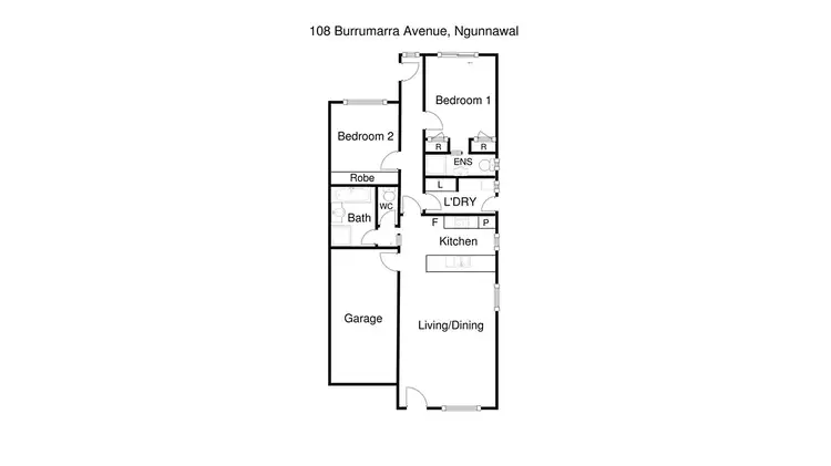 Floorplan of Homely house listing, 108 Burrumarra Avenue, Ngunnawal ACT 2913