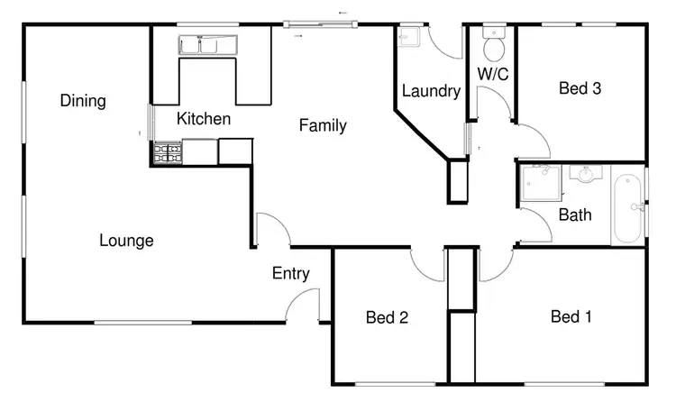 Floorplan of Homely house listing, 19A Abrahams Crescent, Conder ACT 2906