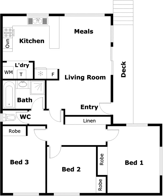 Floorplan of Homely house listing, 18 Halifax Close, Palmerston ACT 2913