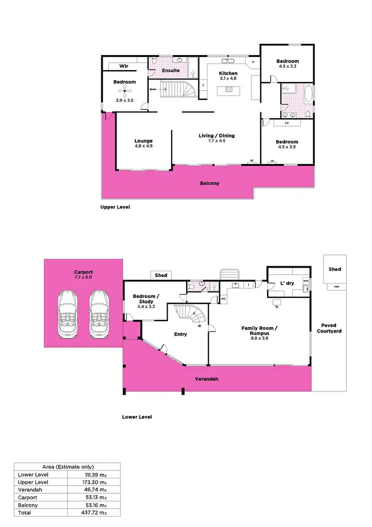 Floorplan of Homely house listing, 428 Belair Road, Belair SA 5052