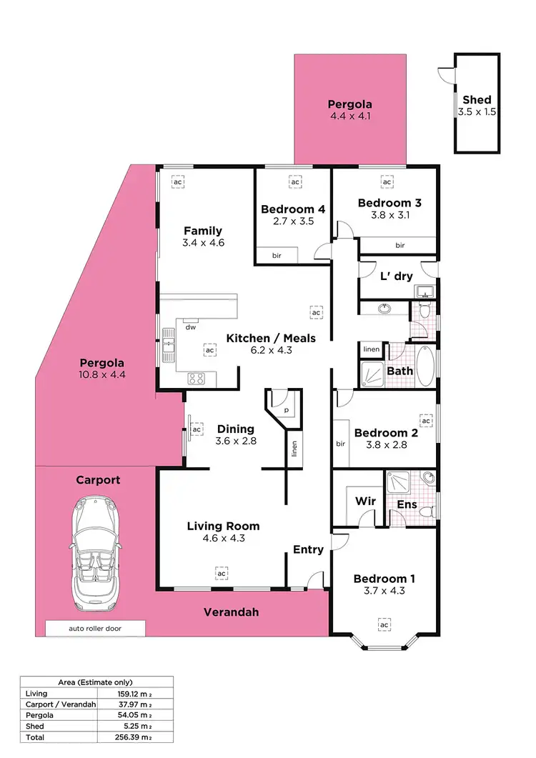 Floorplan of Homely house listing, 11 Wakehurst Avenue, Oakden SA 5086