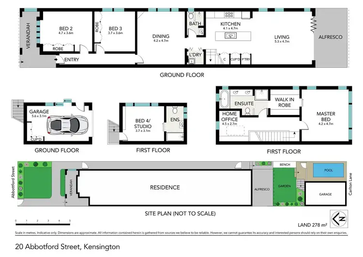 Floorplan of Homely house listing, 20 Abbotford Street, Kensington NSW 2033
